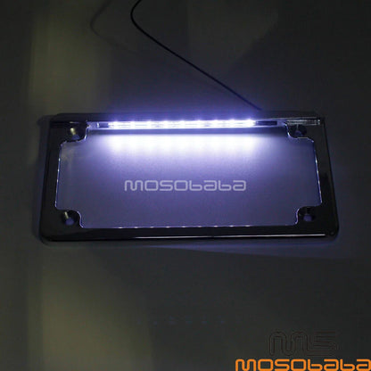 LED License Plate Frame Light for Harley Dyna Sportster Touring (2006-2023)