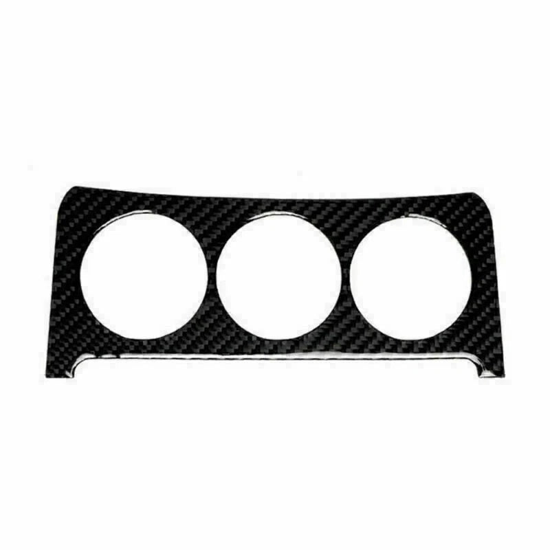 4X Interior Steering Wheel Panel Cover for Nissan 350Z (2006–2009) Carbon Fiber