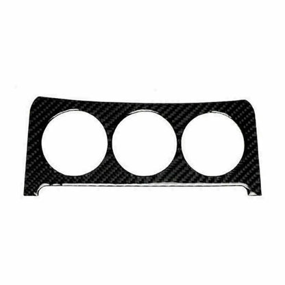4X Interior Steering Wheel Panel Cover for Nissan 350Z (2006–2009) Carbon Fiber