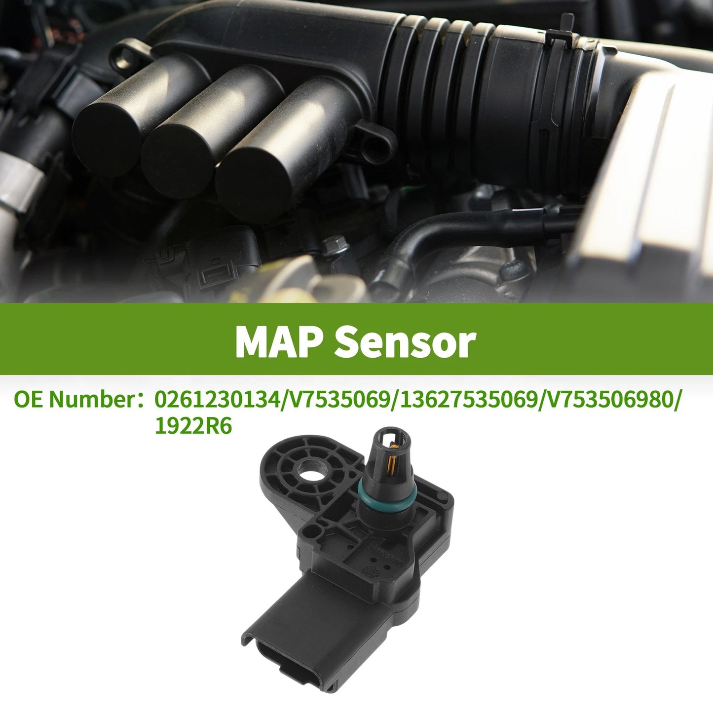 MAP Sensor No.0261230134 for Mini Cooper S 1.6 (2007–2010)