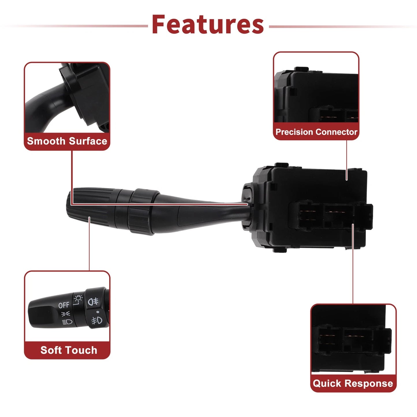 Turn Signal Switch No.35255S5AA22 for Honda Civic ES1 ES5 ES7 ES8 (2002–2005)