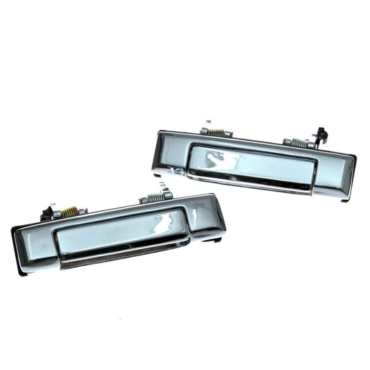 Set of 2 Chrome Door Handles for Toyota Corolla (1979–1987)