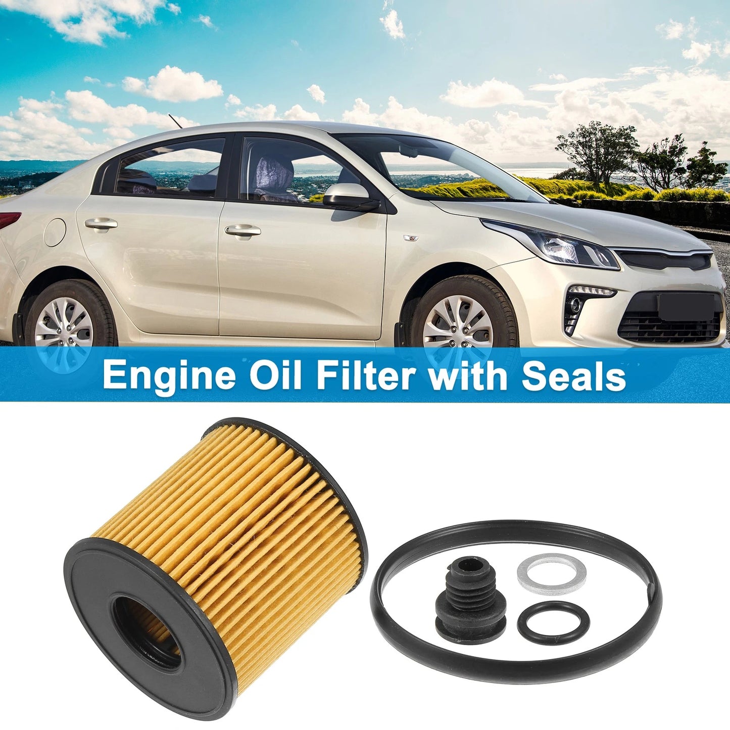 Engine Oil Filter 26350-2J000 for Hyundai Elantra