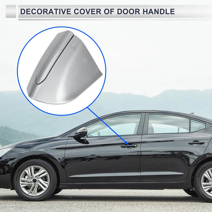 Front Left Door Handle End Cap for Ford Mondeo Edge Taurus (2013–2020) Silver