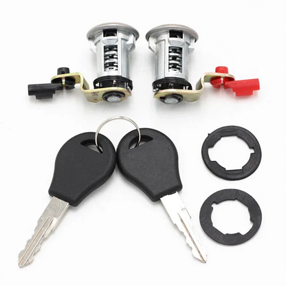 Door Lock Cylinder Set with 2 Keys for Nissan Pickup (1984-1998)