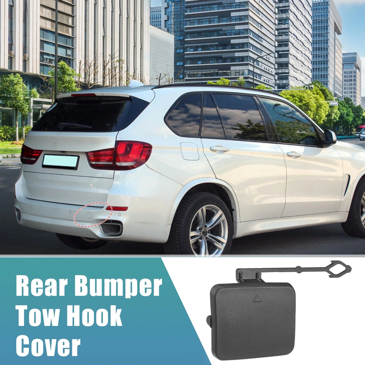 Tow Hook Cover for BMW X5 E70 (2007–2010) No. 51127158448