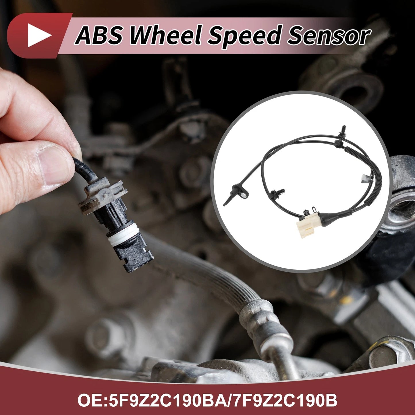 ABS Wheel Speed Sensor No. 5F9Z2C190BA for Ford Freestyle (2005–2007)
