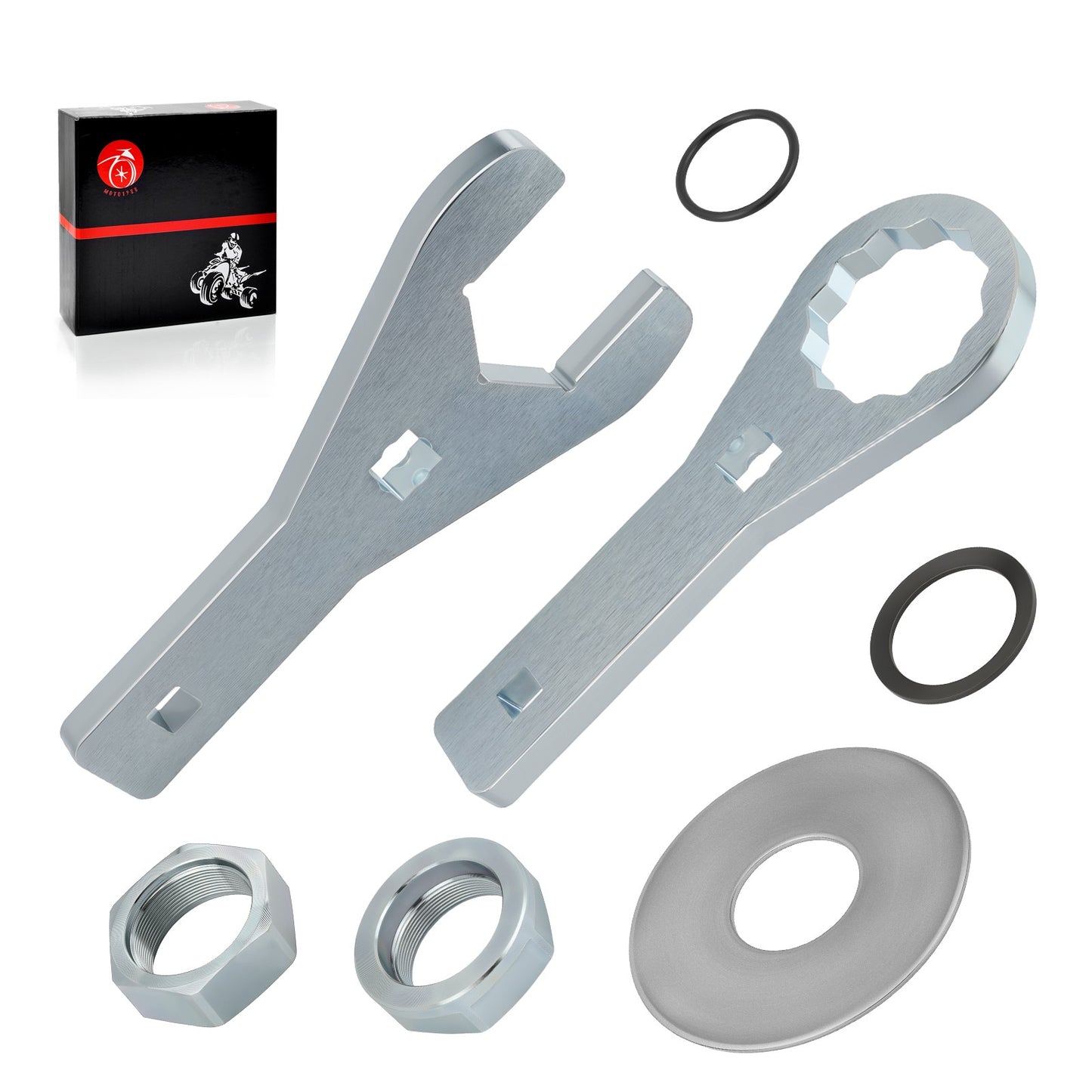 41mm Rear Axle Nut Wrench Tool & Washer Seal for Honda FourTrax (200–300)