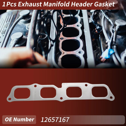 Exhaust Manifold Header Gasket for Chevrolet Malibu/Camaro (No. 12657167)