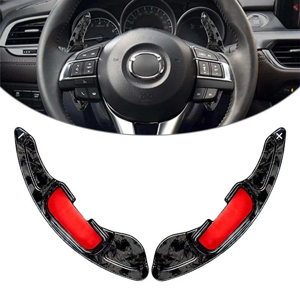 Steering Wheel Paddle Shifter Extensions for Mazda CX-3, CX-5, MX-5, 6 (2016-2023)