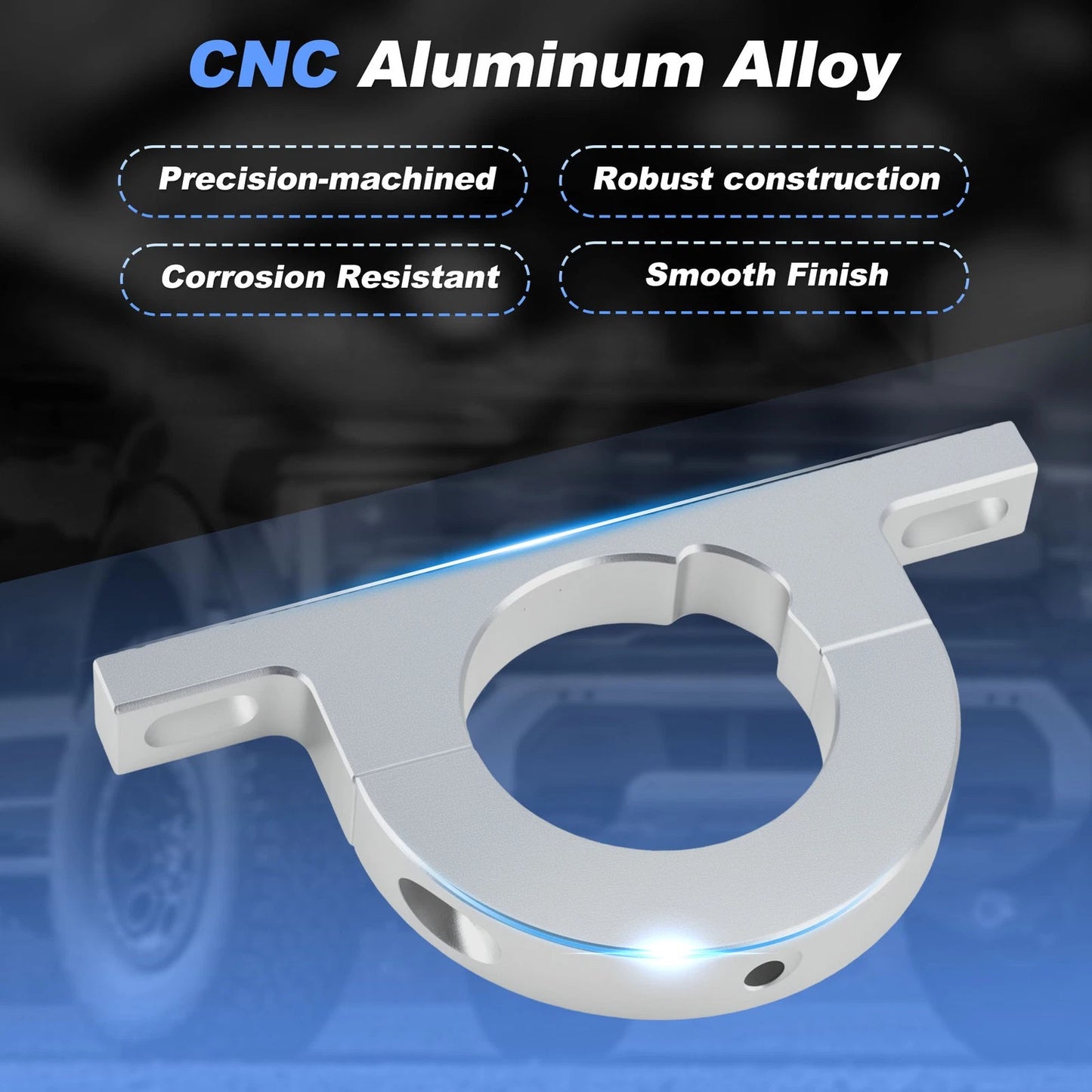 2" Aluminum Universal Steering Column Mount for Various Models