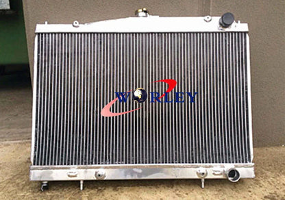 Aluminum Radiator & Fans for Nissan Skyline R33 R34 GT GTT GTR (1993-2003)