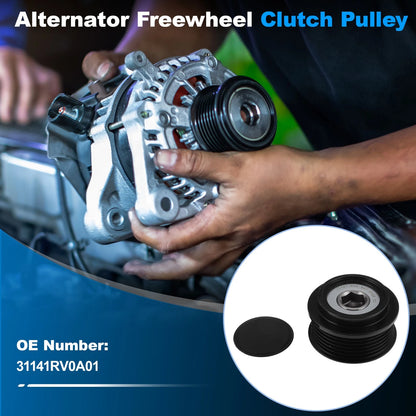 Alternator Freewheel Clutch Pulley 31141RV0A01 for Honda Acura RLX V6 (2014–2015)