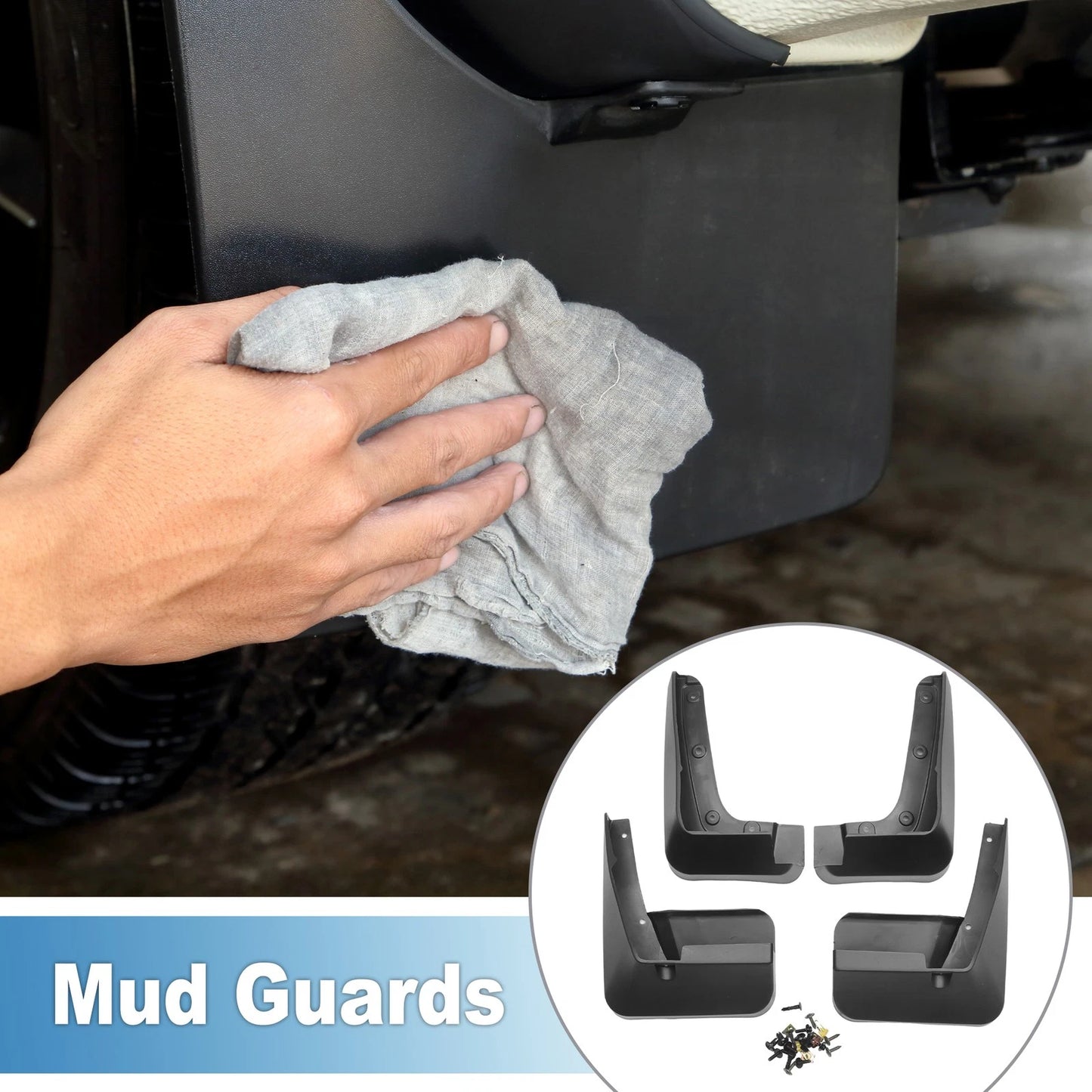 Mud Flap Splash Guard for Subaru Forester (2014–2018)