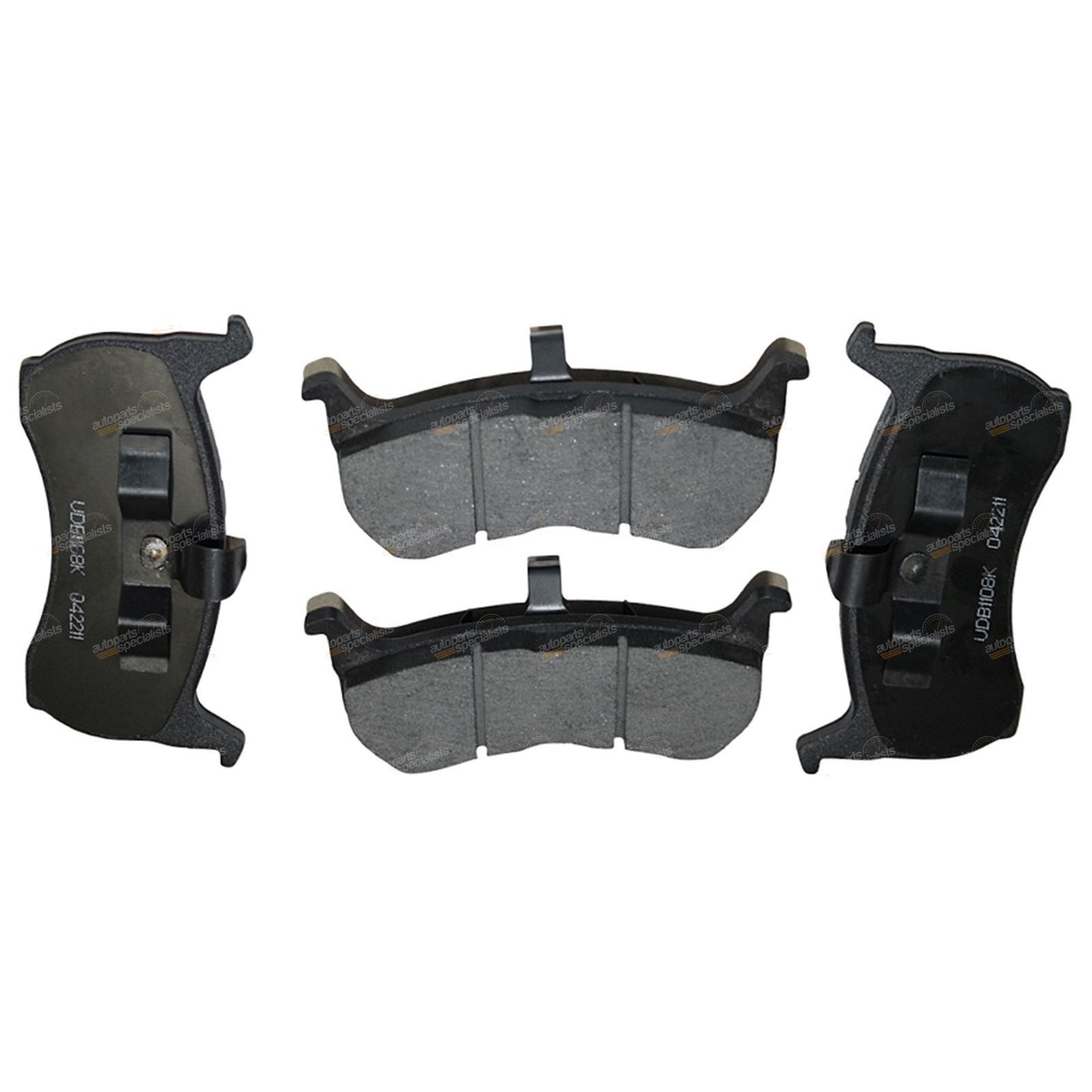 2 Front Disc Rotors + Brake Pads for EF EL Falcon Fairmont (1994–1998)