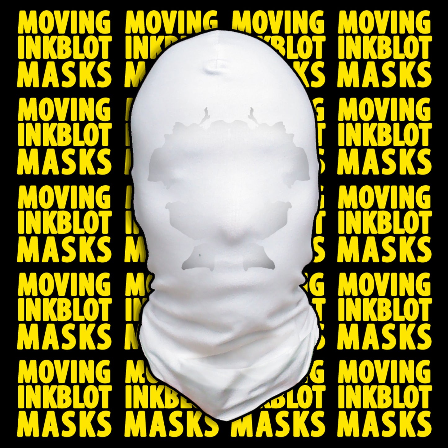 Rorschach Moving Inkblot Mask for Kids (Halloween Costume)