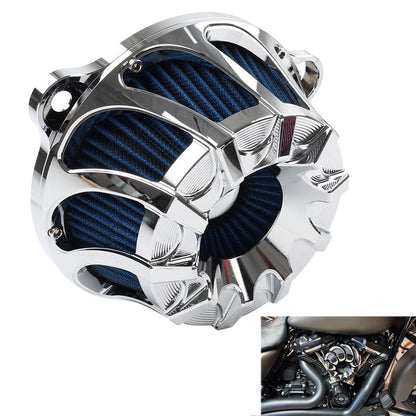 Red Air Cleaner Intake Filter Kit for Harley Sportster XL883 XL1200 (1991–2023)