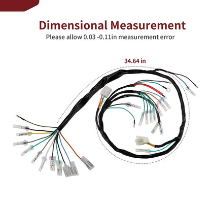 Main Wire Wiring Harness for Honda CT90 Trail (1976–1979)