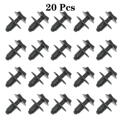 20Pcs 9mm Hole Battery Cover & Cowl Panel Clip for Land Rover