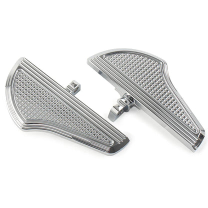 Rear Floorboards Foot Pegs for Harley Dyna Softail Electra Glide V-Rod