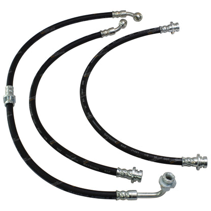 2" Extended Rubber Brake Hose Kit for Suzuki Jimny (1998–2017)