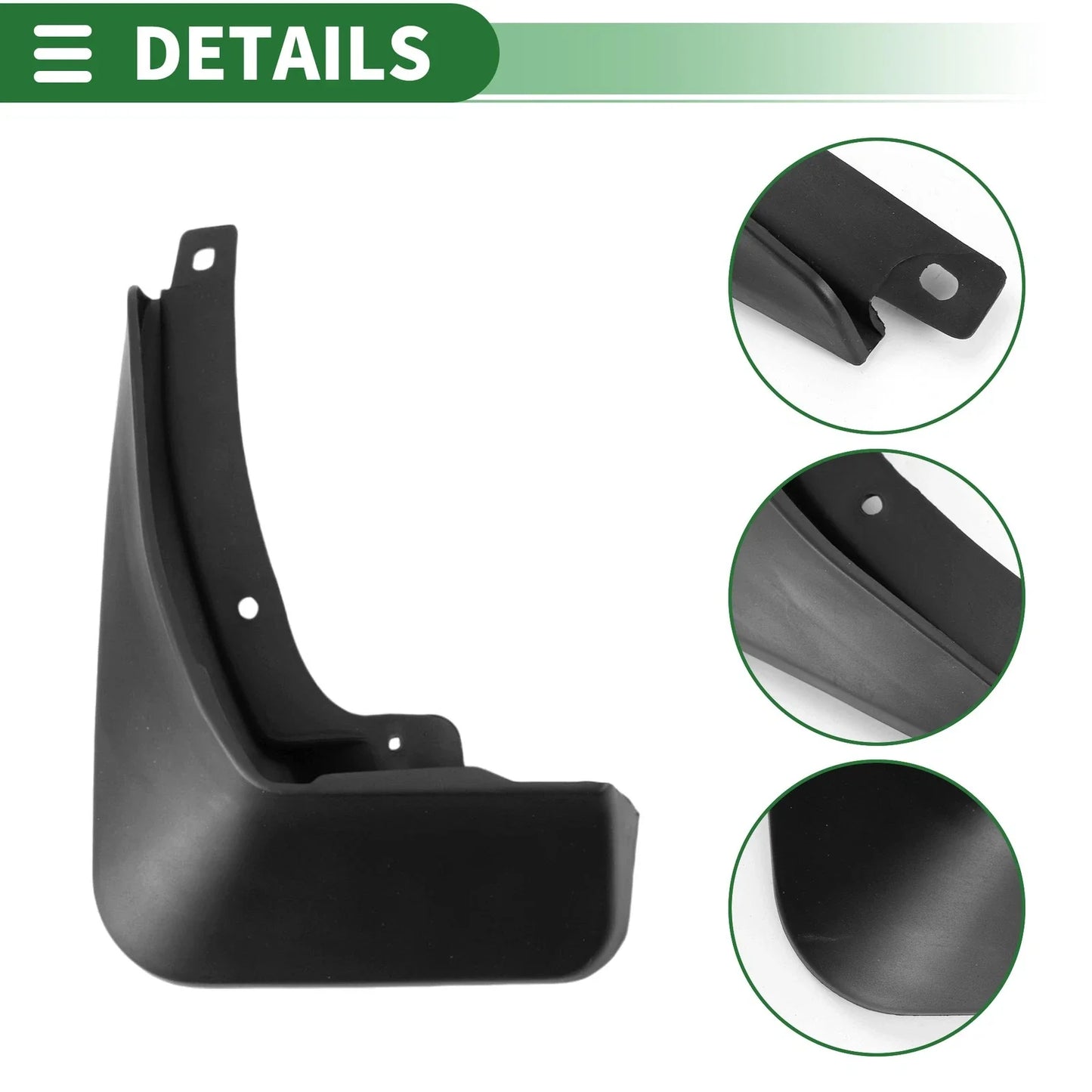 Mud Flaps Splash Guards for Chevrolet Cruze Hatchback (2017-2019)