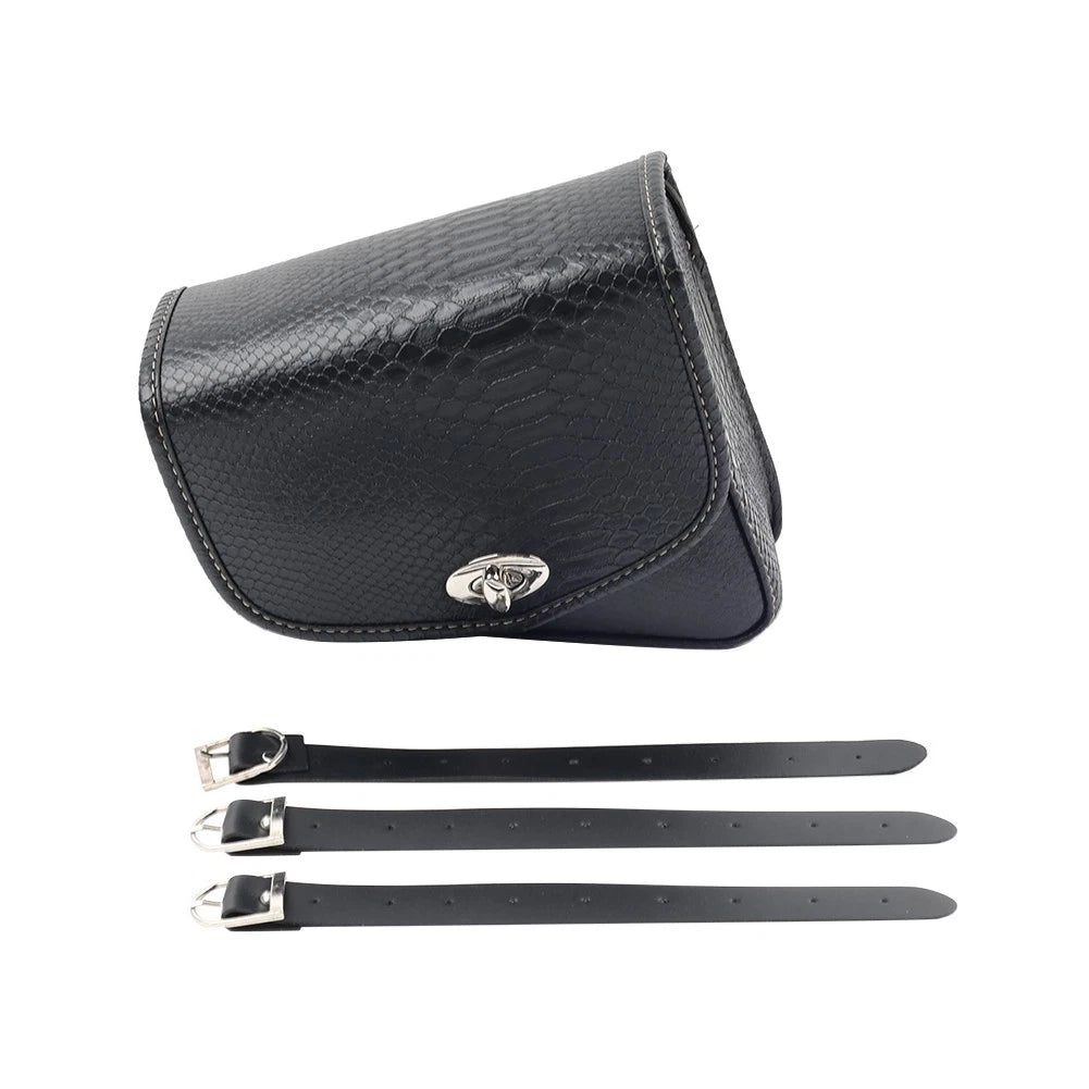 1PC Universal Motorcycle Saddle Bag Right Side Luggage Tool Bag