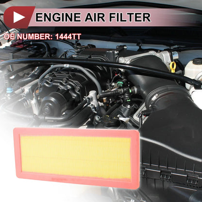 Car Engine Air Filter for Chevrolet C5 3 (2009-2019) - 1 x Quality Filter