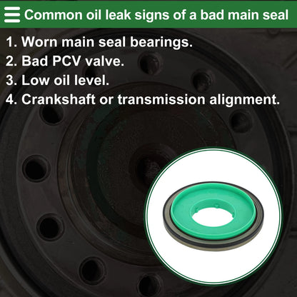 1 Pc Rear Crankshaft Oil Seal for Land Rover Discovery (No.LR084639/JDE39481)