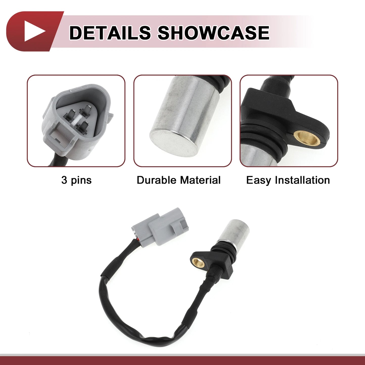 Crankshaft Position Sensor for Toyota Yaris 1.4D-4D (2001–2005) No. 9091905056
