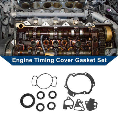 Engine Timing Cover Gasket Set for Cadillac ATS 3.6L (2013) TCS46108