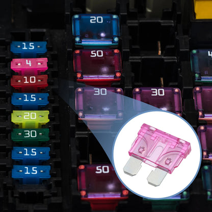 50pcs Mini Blade Style Fuses 3A for Car Boat Truck SUV Motorcycle