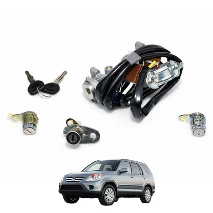 Ignition Switch Door Lock Trunk Lid Lock for Honda Civic (1996–2000)