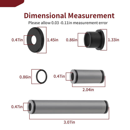 Front Upper + Lower A-Arm Bearing Bushing for Teryx4 800 S (KRF/KRT) (2013–2019)