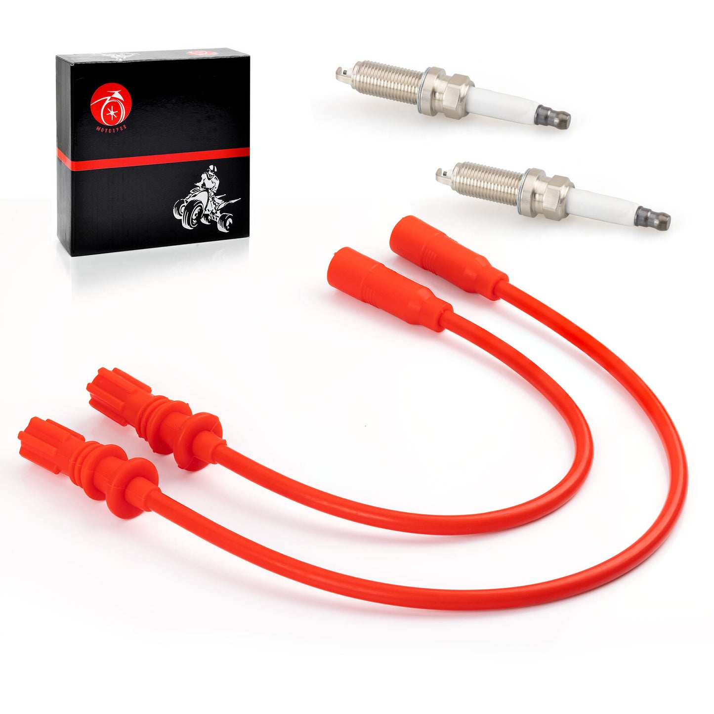 Spark Plug & Wire Cap for Polaris Scrambler Sportsman 850 (2012–2024)
