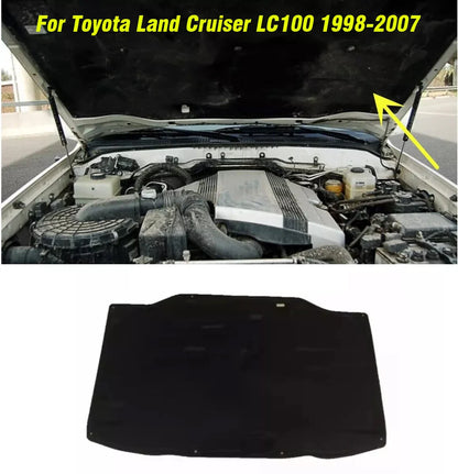 Hood insulation pad heat shield for Toyota Land Cruiser LC100 (1998–2007)