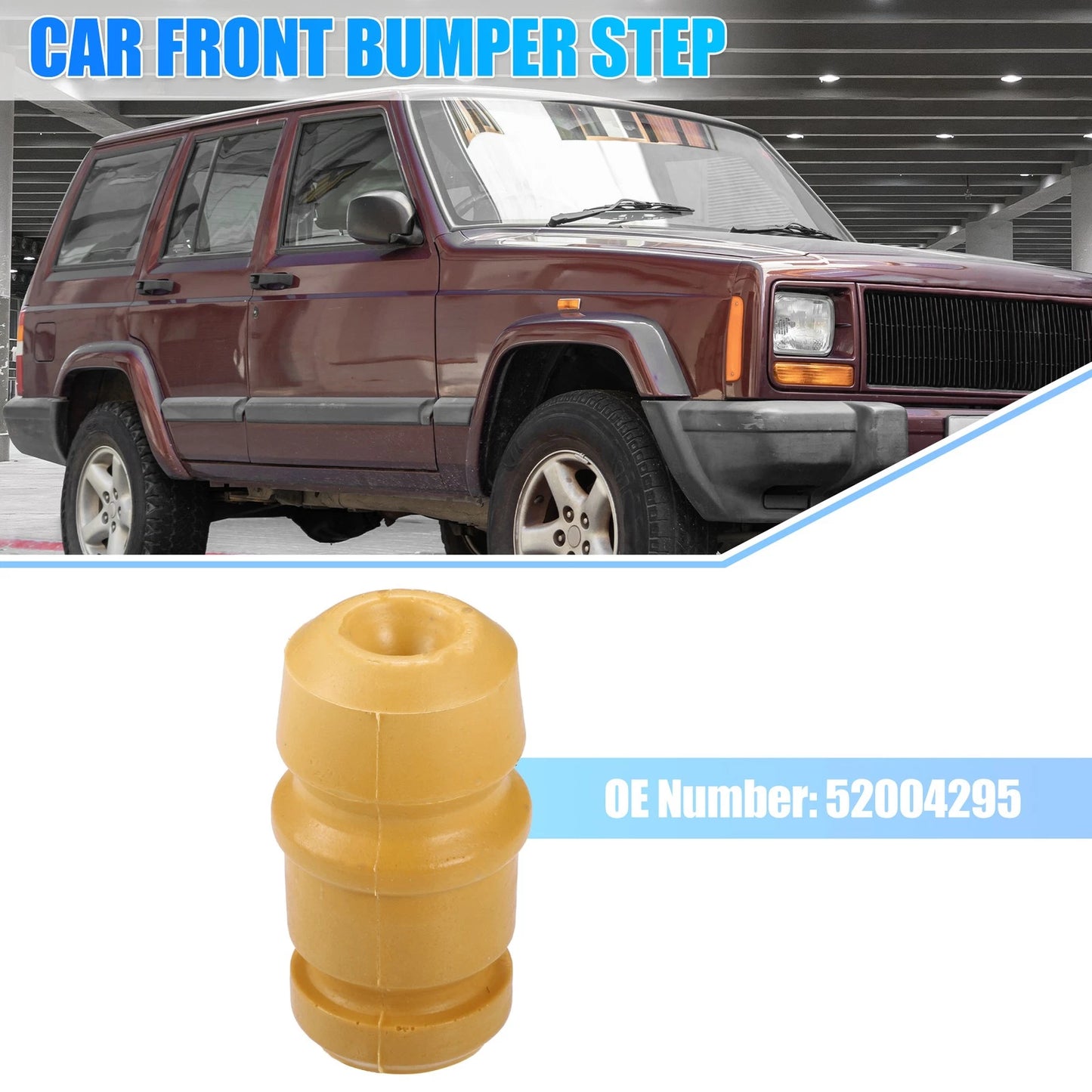 Front Bumper Step Bumpers No. 52004295 for Jeep Cherokee XJ (1994–2001)