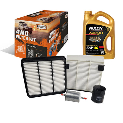 Oil Air Fuel Cabin Filter Kit for Mitsubishi Triton (2015–2023)