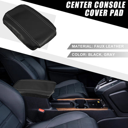 Center Console Armrest Cover for Toyota Venza (2021–2023) Black Gray