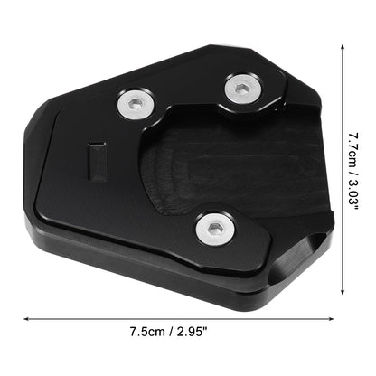 Set of 1 Kickstand Pad for Suzuki GSXS 750 (2017–2022) with Wrench Black