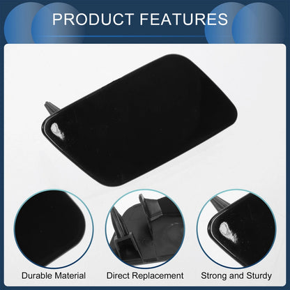 Front Right Washer Nozzle Cover Cap for Audi A3 8V (2016–2020) 1 Pcs Black