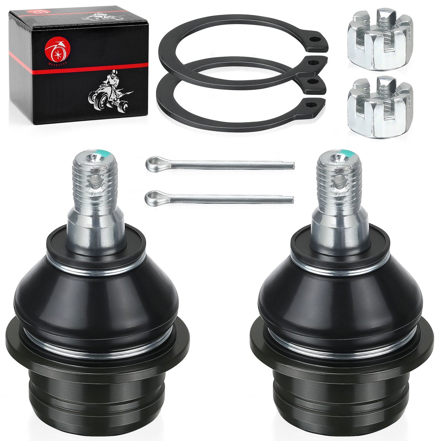 Front Upper Lower Arm Ball Joints for Arctic Cat DVX 400 (2004–2008)