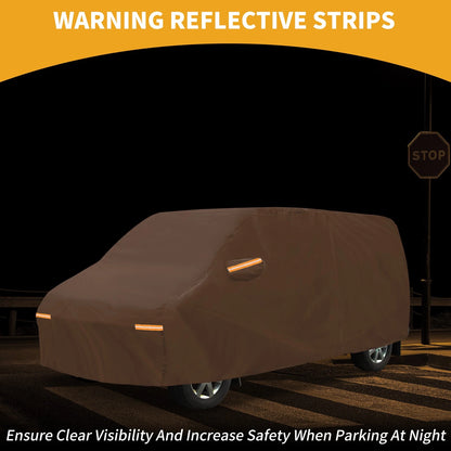 Car Cover Waterproof All Weather for Ford Transit (210D-PU)