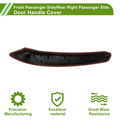 Door Panel Handle Pull Trim Cover for BMW X5 (2008 - 2013) Reddish Brown