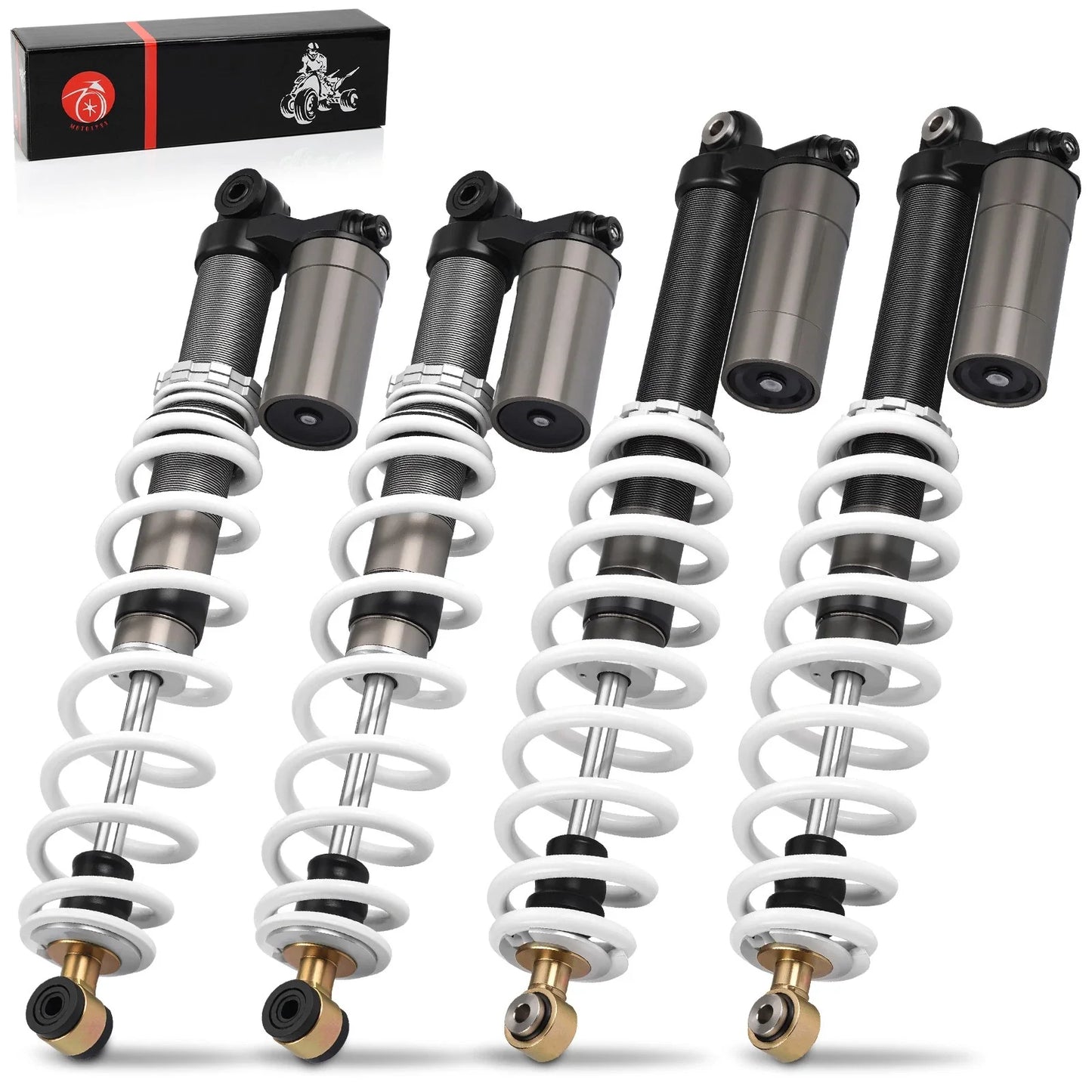 Air Shocks Absorbers Front/Rear 2 x Polaris RZR S 800 EFI (2009–2012)