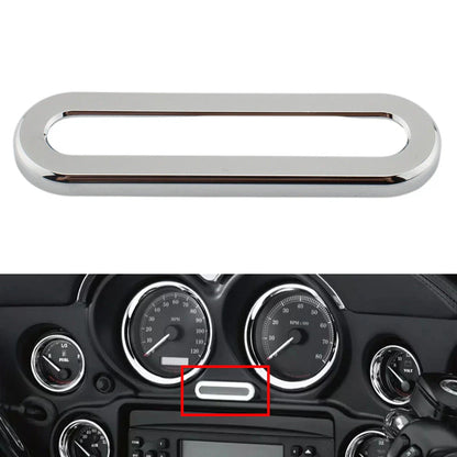 Chrome Indicator Lamp Bezel Cover for Harley Road Street Glide (1996-2013)