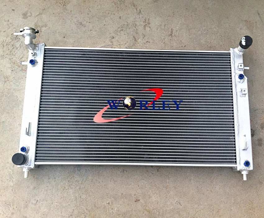 Aluminum Radiator & Blue Hose for Holden Commodore VT VX (1997–2002)