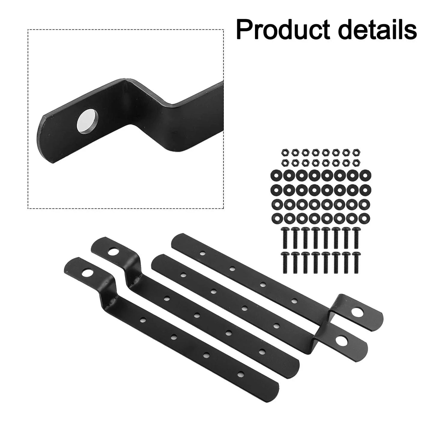 Saddlebag Support for Metal Iron Motorcycle - Secure Placement