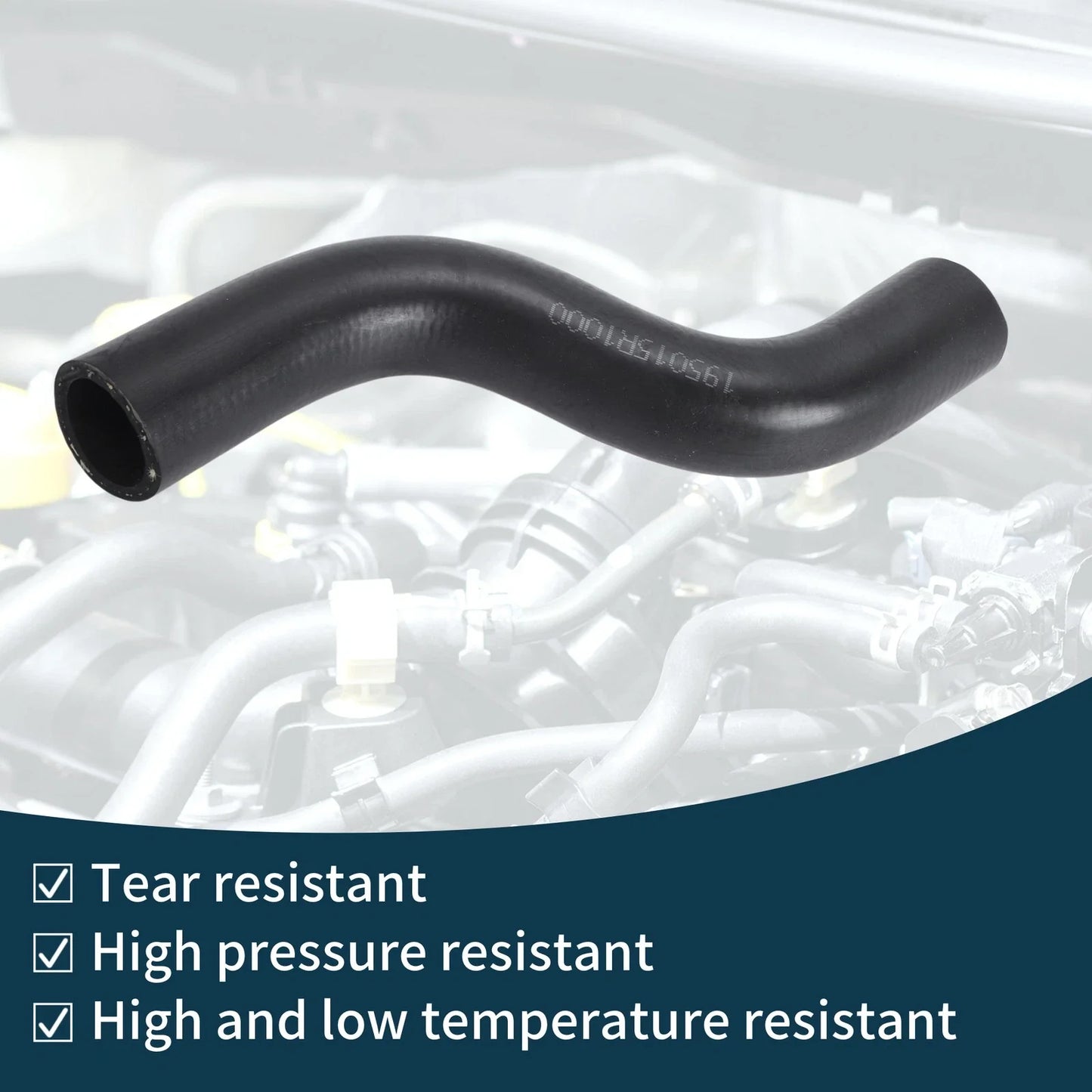 Radiator Hose for Honda Jazz 2015-2024 Upper Hose 2 x Radiator Hoses