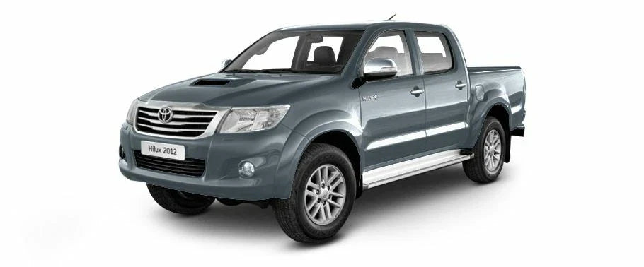 Chrome Side Vent Door Cover Trim for Toyota Hilux (2011-2014)